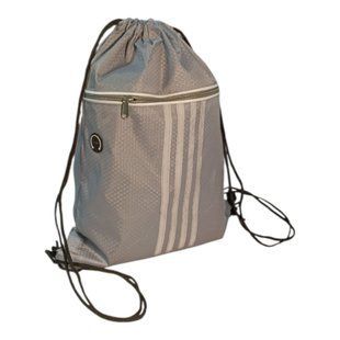 Рюкзак-мішок зі світловідбиваючими смугами CYM-03 light grey 37058 фото