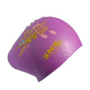 Шапочка для плавання для довгого волосся SNS KW-1Ф purple music 11322 фото